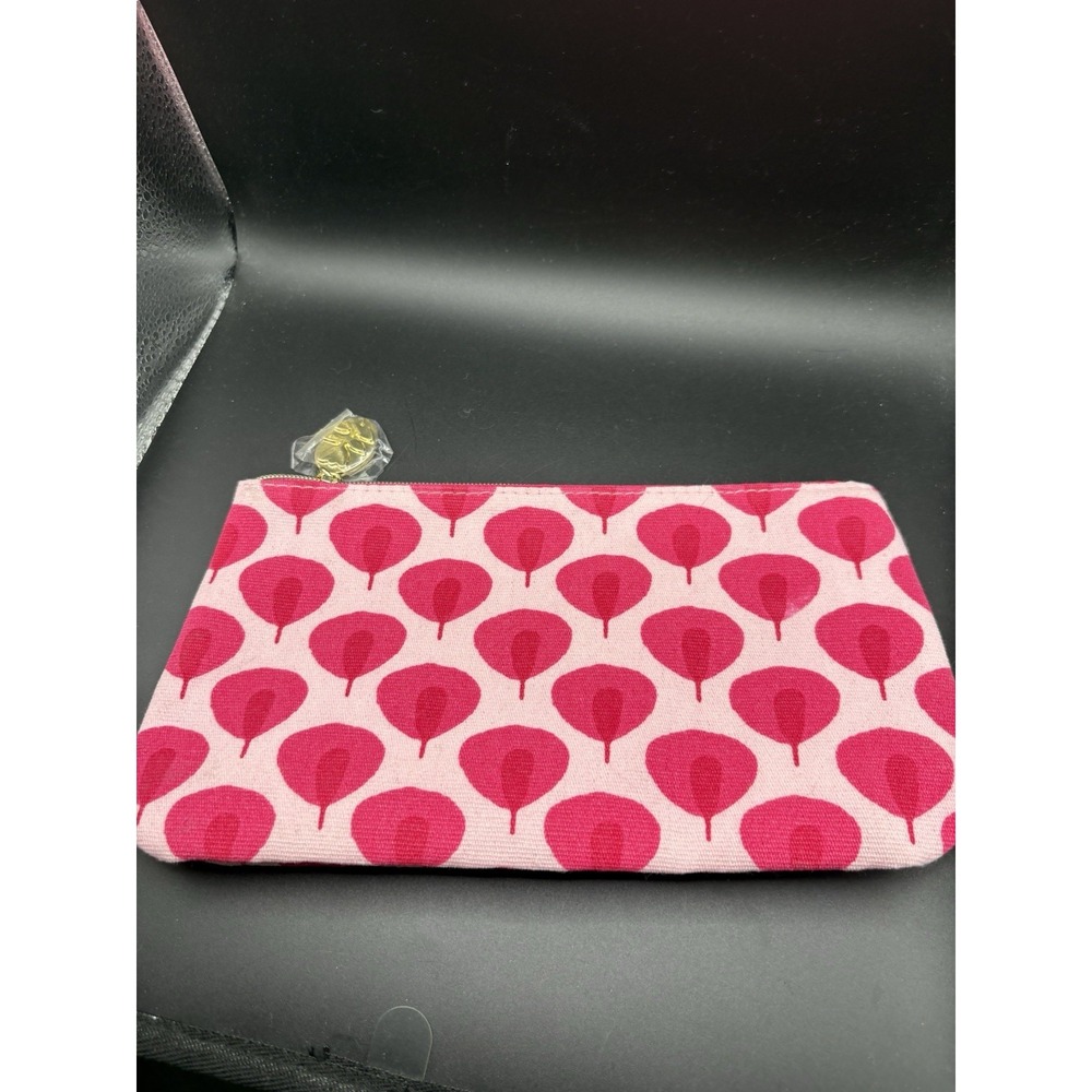Estee Lauder Pink Floral Cosmetic Bag Pouch Beauty In Bloom Travel Makeup Unused
